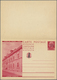 GA Italien - Ganzsachen: 1944, Soziale Republik - NICHT ZUR AUSGABE GELANGTE KOMPLETTE SERIE „OPERE DEL - Stamped Stationery