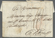 Br Italien - Französische Armeepost: 1806, "2EME CORPS GRANDE-ARMÉE", Slight Unclear In Red On Folded L - 1. ...-1850 Prephilately