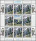 ** Jugoslawien: 1999, Europa (National Parks), Each Issue In 10 Little Sheets, All Mint Never Hinged. M - Brieven En Documenten