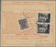 Br Kroatien - Portomarken: 1941, 10 Dinar Der Ersten Portomarken-Aufdruckausgabe Auf Paketkarte Von Osi - Croatie