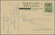 GA Kroatien - Ganzsachen: 1941, Postal Stationery Card Green With Overprint From KOPRIVNICA To Pakrac - Croatia