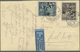 Br Liechtenstein: 1930/1935, Zwei Flugpostbriefe Sowie Zwei Flugpostkarten Mit Unterschiedl. Frankature - Lettres & Documents
