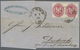 Delcampe - Br Luxemburg - Besonderheiten: 1865/71, Incoming Mail: Drei Kabinett-Briefe Aus Gleicher Korrespondenz - Andere & Zonder Classificatie