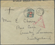 Br Malta: 1916. Unstamped Censored Envelope Addressed To Switzerland Cancelled By Malta Cds With 'Passe - Malte