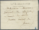 Br Niederlande - Französische Armeepost: 1794, "D.ON E ARM.S DU NORD", Straight Line In Black On Folded - ...-1850 Voorfilatelie