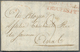 Br Niederlande - Französische Armeepost: 1801, "HOLLANDE TROUPES F.OISES", Double Line In Red On Folded - ...-1850 Voorfilatelie