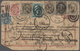 GA Norwegen: 1879/80: Norway, 10 Ø. Used "VAALERISMA 6/2 1880" On Round-the-world-card, East/ Irregular - Neufs