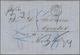 Br Norwegen - Besonderheiten: 1868, Incoming Mail Aus Spanien: Portobrief Mit K2 "CARTAJENA MURCIA 18 F - Andere & Zonder Classificatie