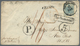 Br Österreich: 1852, 9 Kreuzer Blau, Allseits Voll- Bis Breitrandig Als Einzelfrankatur Auf Teilfranco- - Unused Stamps