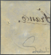 O Österreich: 1850/54, 9 Kr. Hellblau, Maschinenpapier Type IIIb, Rechte Untere Bogenecke Mit Besonder - Neufs