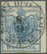 O Österreich: 1850, 9 Kr Lebhaftblau Mit K2 "K.K.FELDPOSTAMT 3SAECS 8/9" Verwendet In FOKSCHAN Während - Neufs