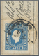 Brfst Österreich: 1858, 1,05 Kr. Zeitungsmarke Blau, Farbfrisches Und Gut Gerandetes Stück, Original Auf A - Neufs