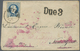 Br Österreich: 1867, 10 Kr Blau Entwertet Mit K1 WIEN Als Einzelfrankatur Auf Kleinem Brief Nach NEW YO - Neufs