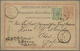 GA Österreich: 1892, 5 Kr. Ganzsachenkarte Mit Zusatzfrankatur 3 Kr. Als Seltenes 8 Kr. Porto Nach Otsu - Neufs