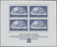 ** Österreich: 1933, WIPA-Block Postfrisch, Seitlich 4 Mm Verkürzt (nur Marken Berechnet), Mi.3.200,- - Neufs