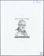 Österreich: 1971. Probedruck In Schwarz Für Marke "100. Geburtstag Von Erich Tschermak-Seysenegg", B - Neufs