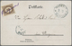 Österreich - Portomarken: 1902/1906, Unfreie Ansichtskarte Von Bisenz Nach Angern Mit 10 H Nachtaxie - Taxe