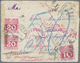 Br/GA Österreich - Portomarken: 1908/1914, Unfrankierter Brief Von USA Nach Wien, Dort Mit 50 H Nachgebühr - Portomarken