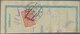 Brfst Österreich - Portomarken: "PERG", 1920, Zwei Portoprovisorien Auf Zustellvermerkfelder Auf Begleitka - Taxe