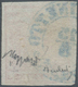 O Österreich - Lombardei Und Venetien - Stempel: 1850: 15 Centes. Rot, Type 1, Handpapier, Allseits Br - Lombardije-Venetië