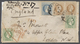 Br Österreichische Post In Der Levante: 1867: Österreichische Post In Der Levante, 3 S. Grün, Zwei Exem - Levant Autrichien