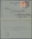 GA Österreich - Ganzsachen: 1887/1888, 5 Kr. Kartenbrief Mit Zusatzfrankatur Von UNG.HRADISCH Und 2 Kr. - Autres & Non Classés