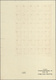 (*) Polen: 1945, 5 Zl. Auf 25 Gr. Blaßrot, Kompletter Bogen Zu 30 Werten Auf Briefbogen Der Deutschen Po - Lettres & Documents
