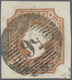 O Portugal: 1853, Stamp Queen Maria II. 5 R Light Brown, Huge Margins, Canceled "56", (Mi€ 1.200, -). - Brieven En Documenten