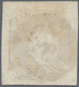 O Portugal: 1853, Stamp Queen Maria II. 5 R Light Brown, Huge Margins, Canceled "56", (Mi€ 1.200, -). - Lettres & Documents