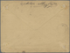 Br Portugal: 1891. Envelope (stains) To France Bearing Yvert 56, 5r Black (pair), Yvert 57, 10r Green ( - Lettres & Documents