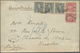 Br Portugal: 1901. Registered Envelope To Belgium Bearing Yvert 131, 25c Rose (pair) And Yvert 134, 65c - Brieven En Documenten