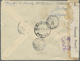 Br Portugal: 1943. Censored Envelope Addressed To French Middle Congo Bearing Yvert 583, 1e Red, 10c In - Covers & Documents