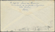 Br Portugal - Azoren: 1944. Unstamped Envelope Written From Terceira To Porto Cancelled By Boxed "Exped - Açores