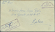 Br Portugal - Azoren: 1945. Unstamped Envelope Written From S. Miguel To Lisbon Cancelled By 'Expedicao - Açores