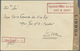 Br Portugal - Azoren: 1946. Roughly Opend Unstamped Envelope Written From S. Miguel To Lisbon Cancelled - Azores