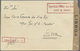 Br Portugal - Azoren: 1946. Roughly Opend Unstamped Envelope Written From S. Miguel To Lisbon Cancelled - Açores