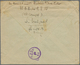 Br Portugal - Azoren: 1946. Unstamped Envelope Written From S. Miguel To Coimbra Cancelled By Boxed 'Ex - Azores