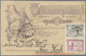 GA Portugal - Ganzsachen: 1895, 10 Reis St.Anthony Postal Stationery Card, Uprated With 2 1/2 Reis Blac - Postwaardestukken