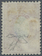 */(*) Russland: 1858 30k. Green & Rose-carmine, With Variety "Watermark "3" Clearly Shifted To The Right", - Neufs