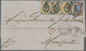 Br Russland: 1874. Envelope (horizontal Fold) Addressed To France Bearing Yvert 17, 1k Black And Yellow - Neufs