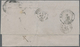 Br Russland: 1874. Envelope (horizontal Fold) Addressed To France Bearing Yvert 17, 1k Black And Yellow - Neufs
