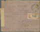 Br Russland: 1923, 5kop. Brownish Lilac, Unit Of 50 Copies Incl. Gutters On Registered Cover From "BUGU - Ongebruikt