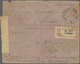 Br Russland: 1923, 5kop. Brownish Lilac, Unit Of 50 Copies Incl. Gutters On Registered Cover From "BUGU - Neufs