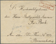 GA Russland - Ganzsachen: 1858, Stationery Envelope 10kop. Grey, Used From "ST.PETERSBOURG 29.XI.1858" - Entiers Postaux