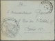 Br Russland - Besonderheiten: 1917. Stampless Letter Card Addressed To Paris Cancelled By 'Tresor Et Po - Andere & Zonder Classificatie