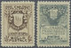 ** San Marino: 1910, 1c. Brown And 15c. Slate On Yellowish Paper, Two Values Unmounted Mint, 15c. Some - Ongebruikt