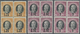 **/ San Marino: 1927, Ravaluation Overprints On Antonio Onofri, Complete Set Of Three Values As Blocks O - Ongebruikt