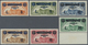 **/* San Marino: 1933, Zeppelin Overprints, Complete Set Of Six Values, Mint O.g., Mainly Unmounted Mint, - Neufs