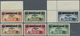 **/* San Marino: 1933, Zeppelin Overprints, Complete Set Of Six Values, Mint O.g., Mainly Unmounted Mint, - Ungebraucht