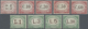 ** San Marino - Portomarken: 1924, 5 C. To 10 L., Complete Set Of Nine Values, Unmounted Mint (partly N - Timbres-taxe